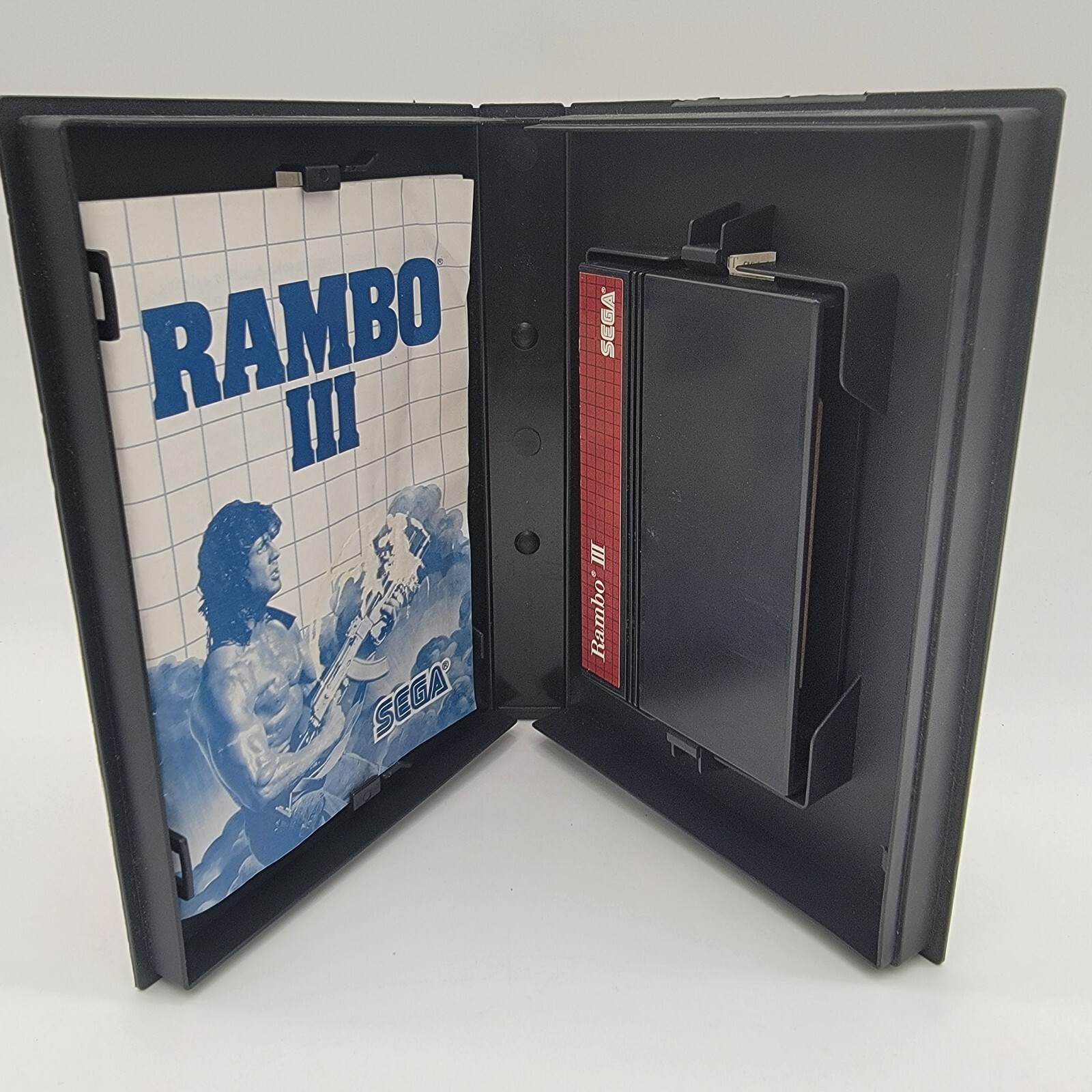 Sega Master System Rambo III Sega 1986 CIB Complete Authentic