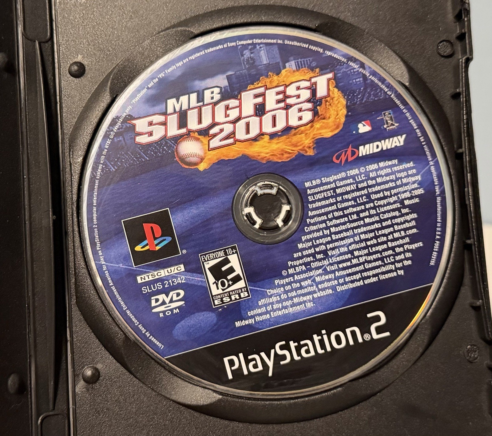 MLB SlugFest 2006 PlayStation 2 PS2 *Clean Disc* With Warranty
