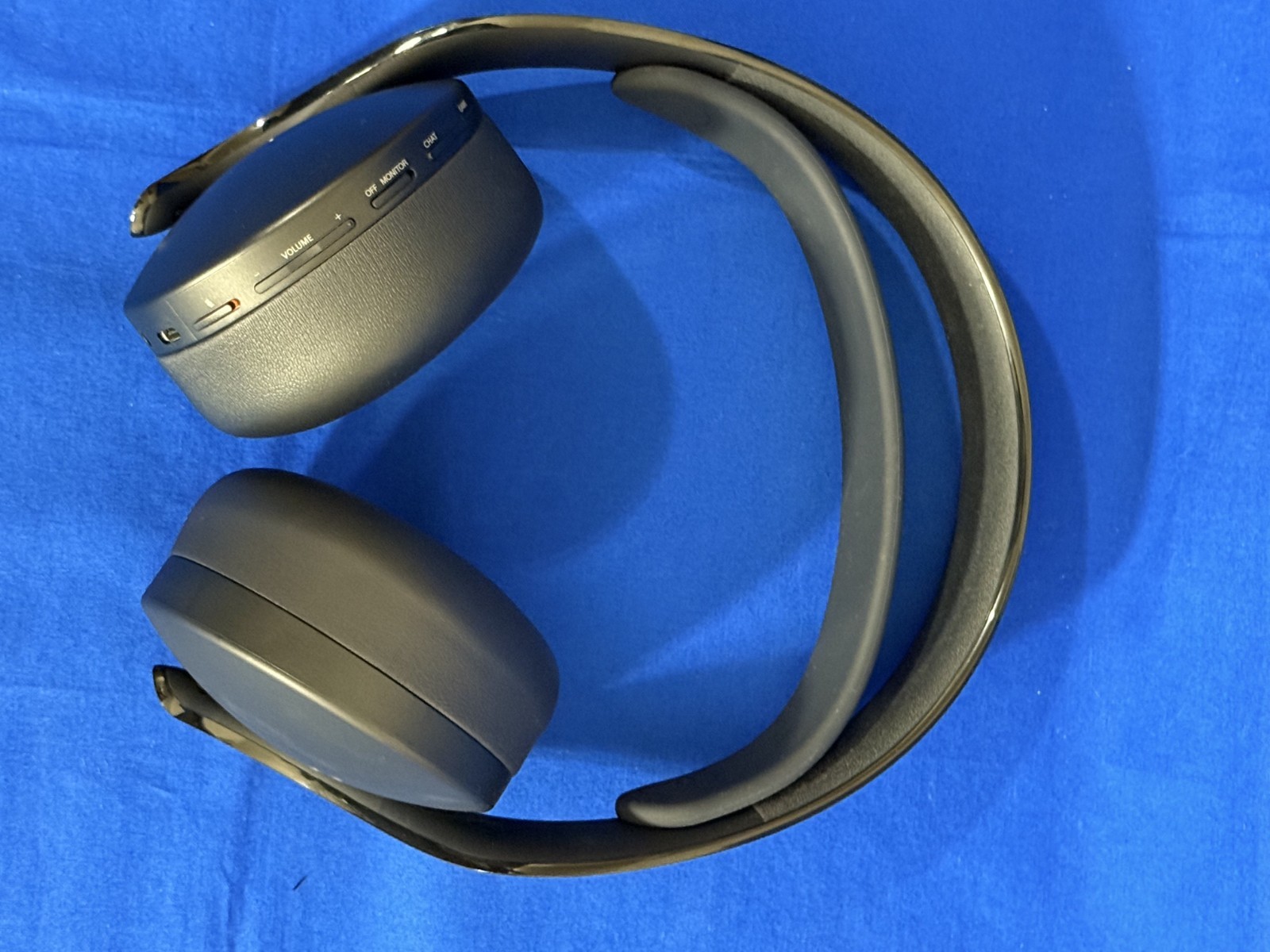 Playstation Pulse 3d Midnight Black Wireless Headset COMPLETE Great Shape