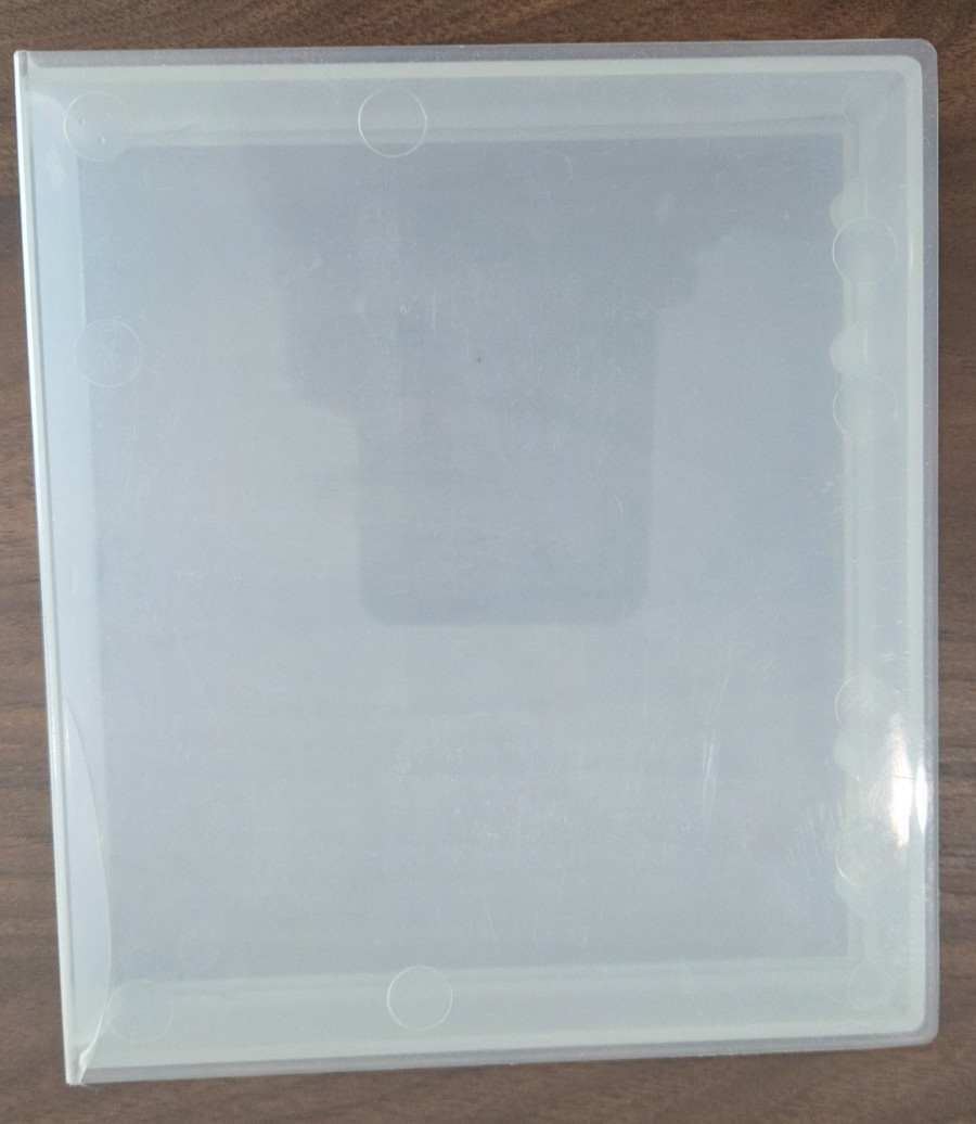 NINTENDO NES GAME HARD PLASTIC CLAMSHELL CASES CLEAR RENTAL CASE