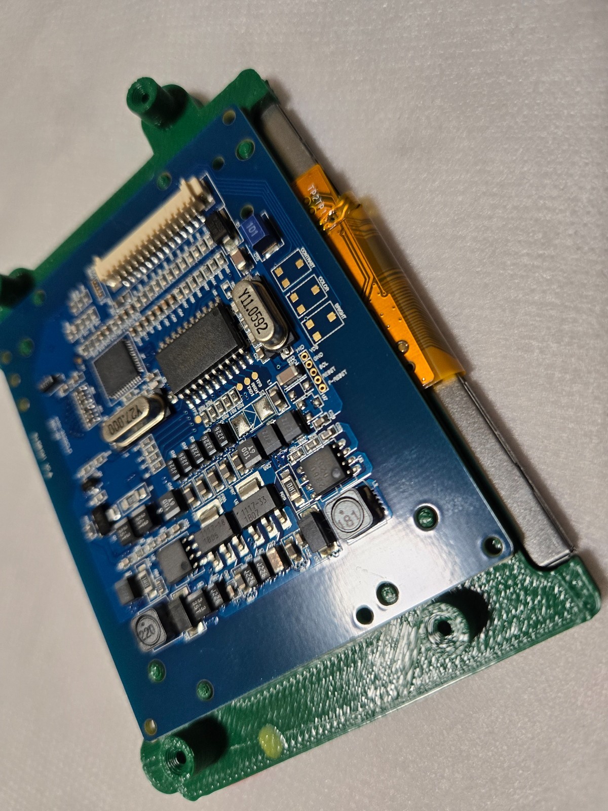 Sega Nomad LCD TFT Screen w/ Driver Board and Wiring Harness Kit with Bracket