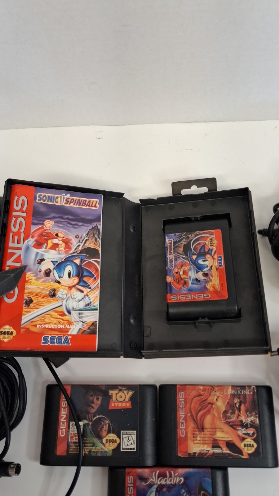 Sega MK-1631 Genesis 1 Console System With Games Bundle