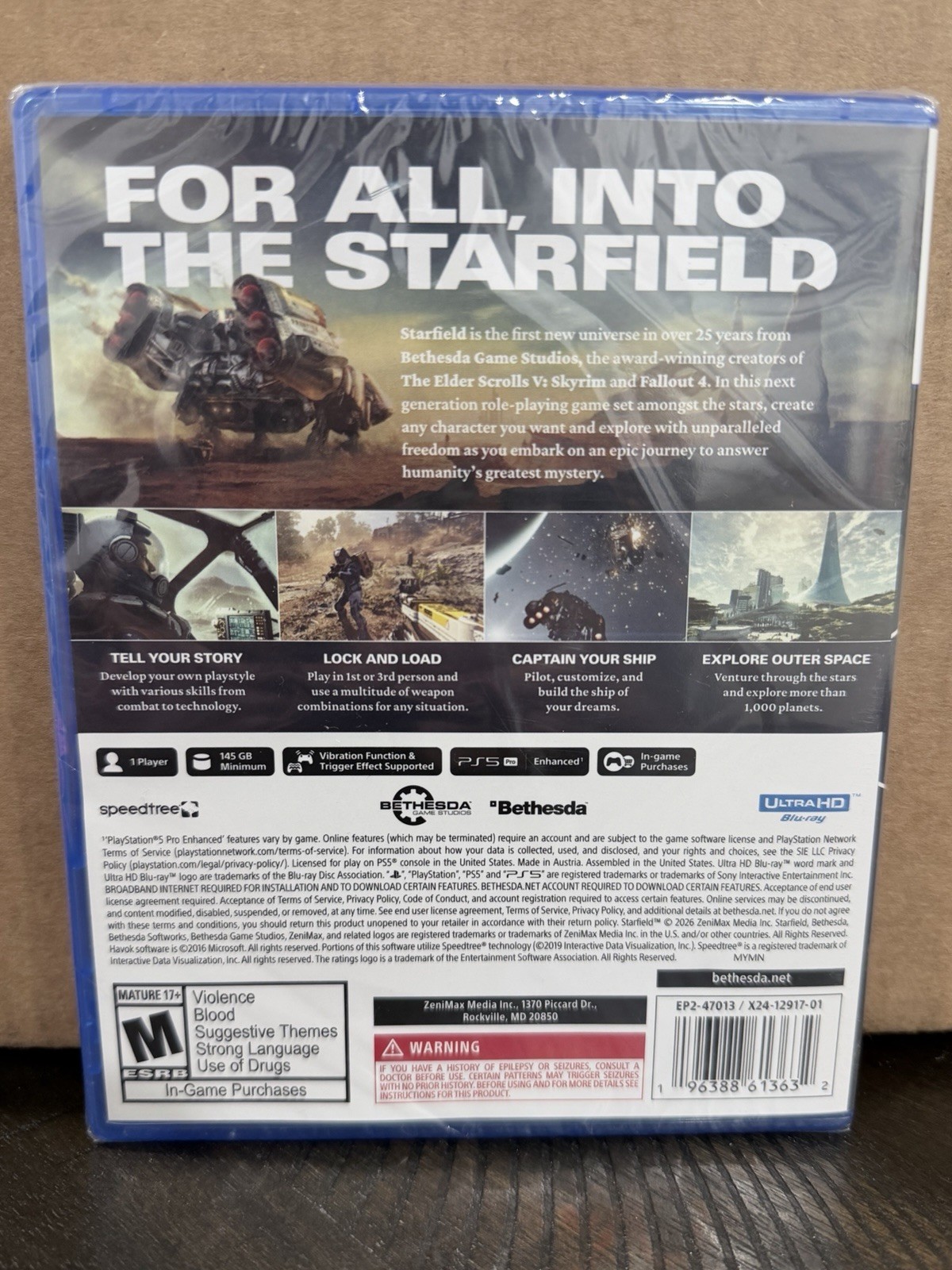 Starfield Standard Edition – Sony PlayStation 5 – New