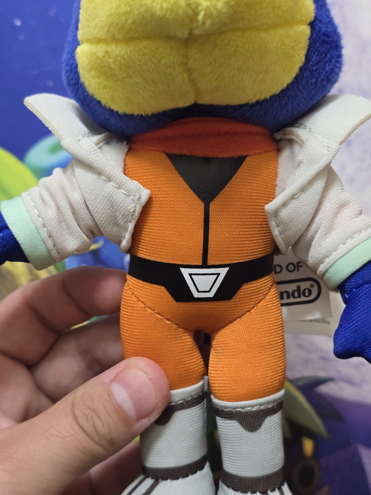 🔥World of Nintendo Falco Lombardi Star Fox 64 3D Plush 8″ 2015 CLEAN