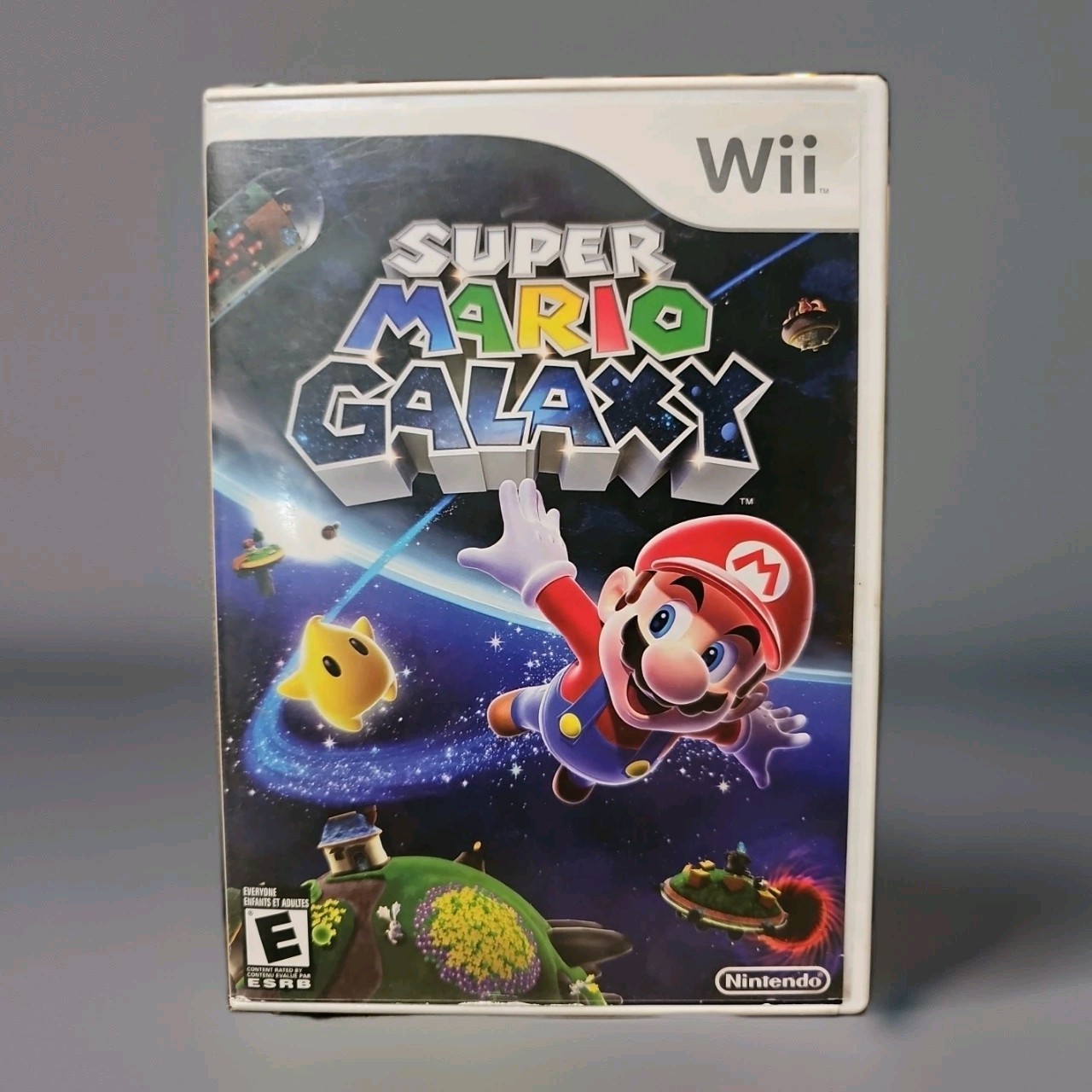 Super Mario Galaxy Game (Nintendo Wii, 2007) Complete With Manual