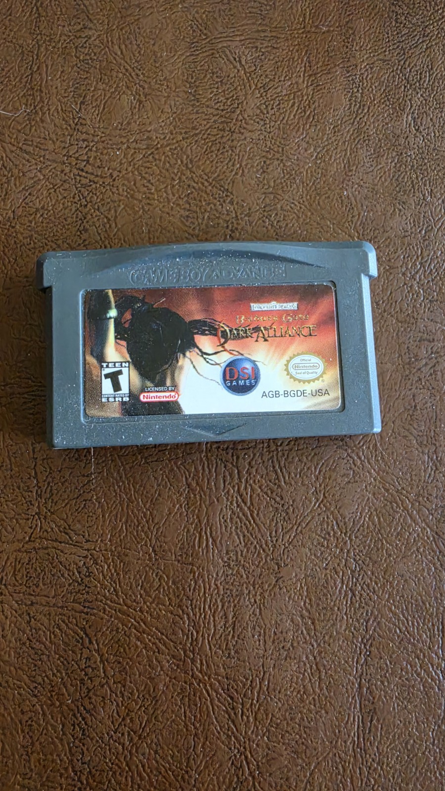 Baldur’s Gate: Dark Alliance Nintendo GameBoy Advance GBA Authentic Game TESTED