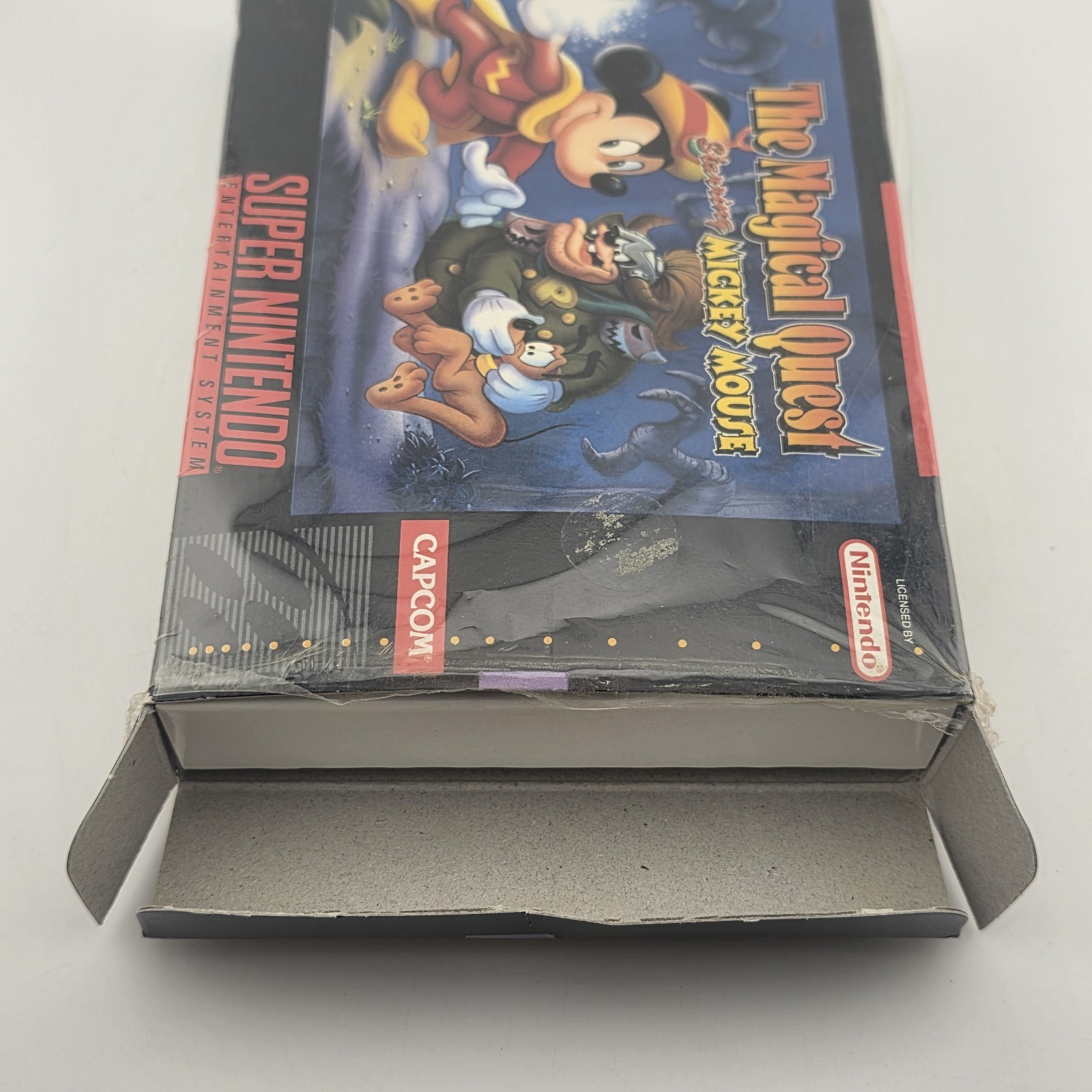 Magical Quest – Box Only W/ Reg Card – Super Nintendo Snes – Shrink (No Game)