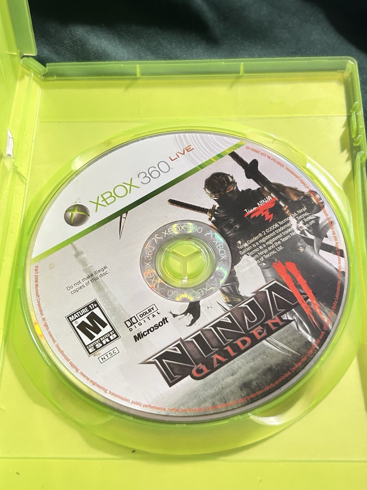 Ninja Gaiden 2 (Ninja Gaiden Series) Microsoft Xbox 360 NTSC-U/C M Mature
