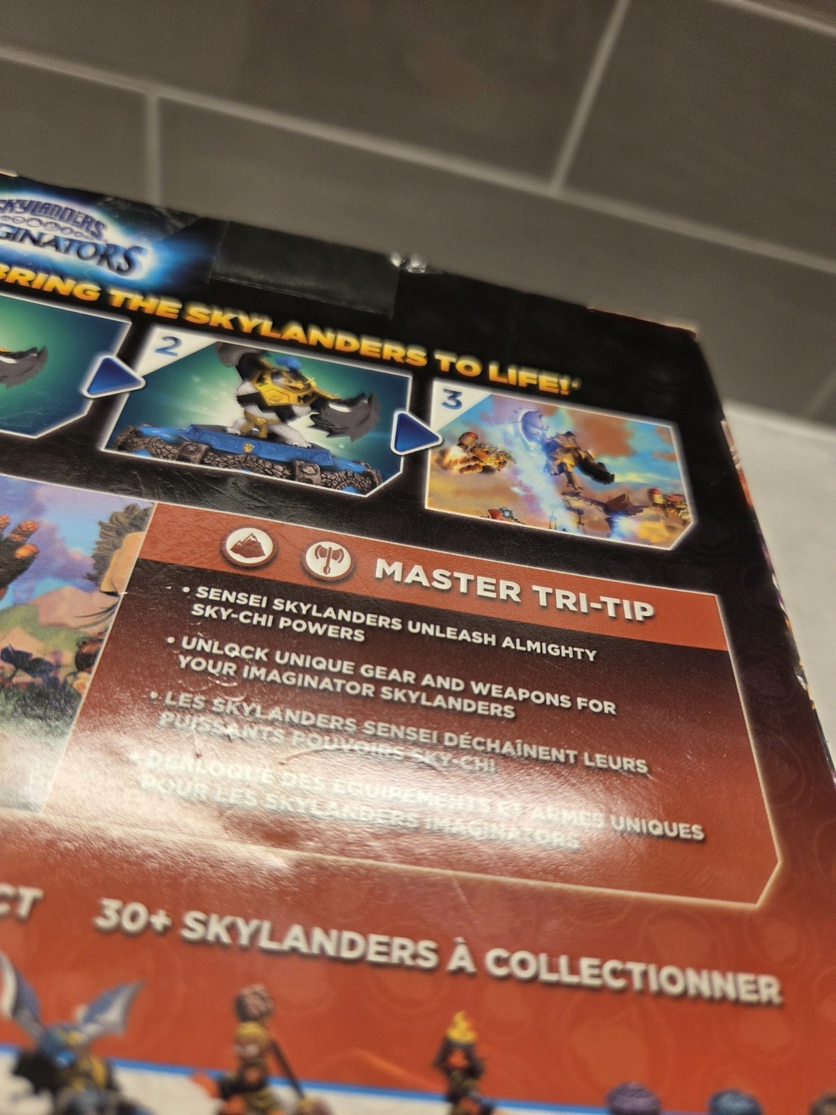 Skylanders Imaginators Sensei Master Tri-Tip NEW SEALED 2016 Activision PS3 Xbox