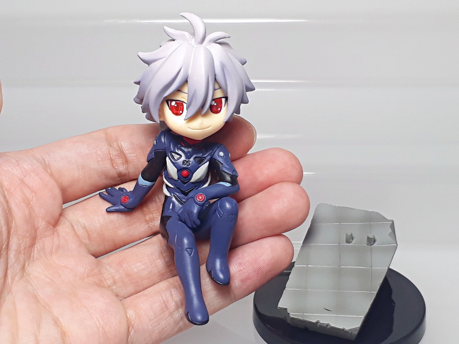 Kaworu Nagisa Evangelion Petit Eva R-style Figure Bandai 2010 Toy Japan 3.2in