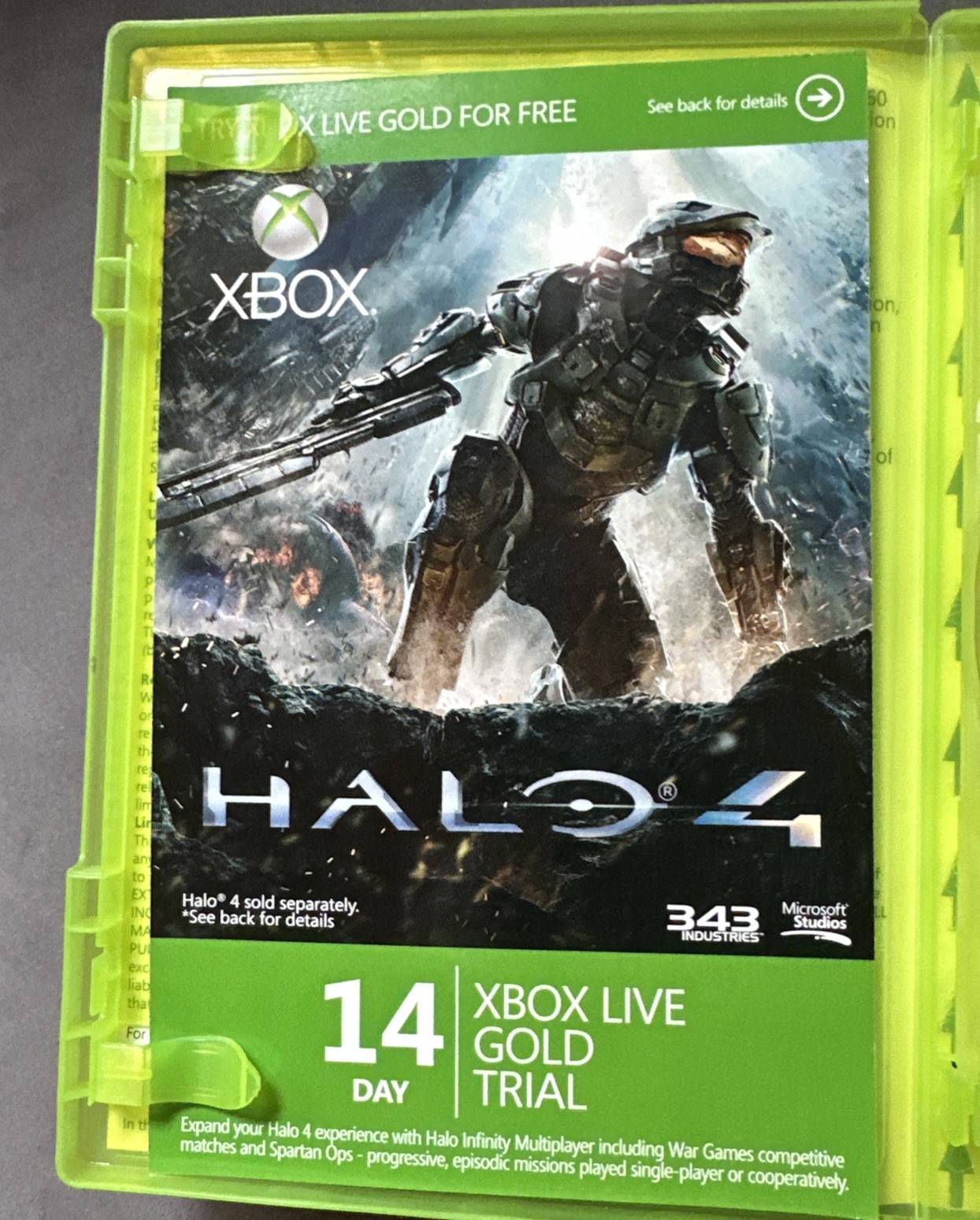 Halo 4 Xbox 360 CIB Complete 2-Disc 343 Industries Microsoft good used