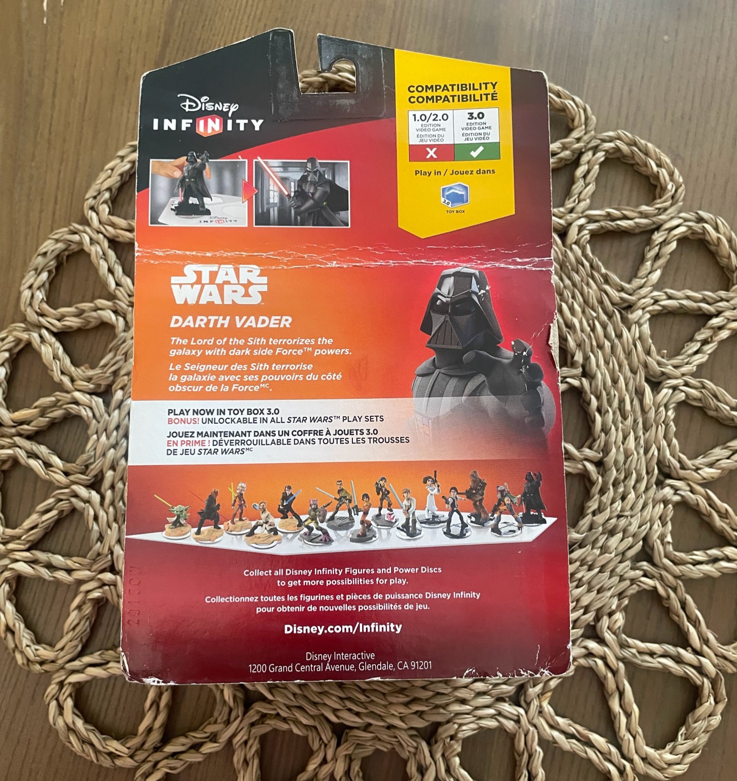 Disney Infinity 3.0 Darth Vader Star Wars Figure New In Box