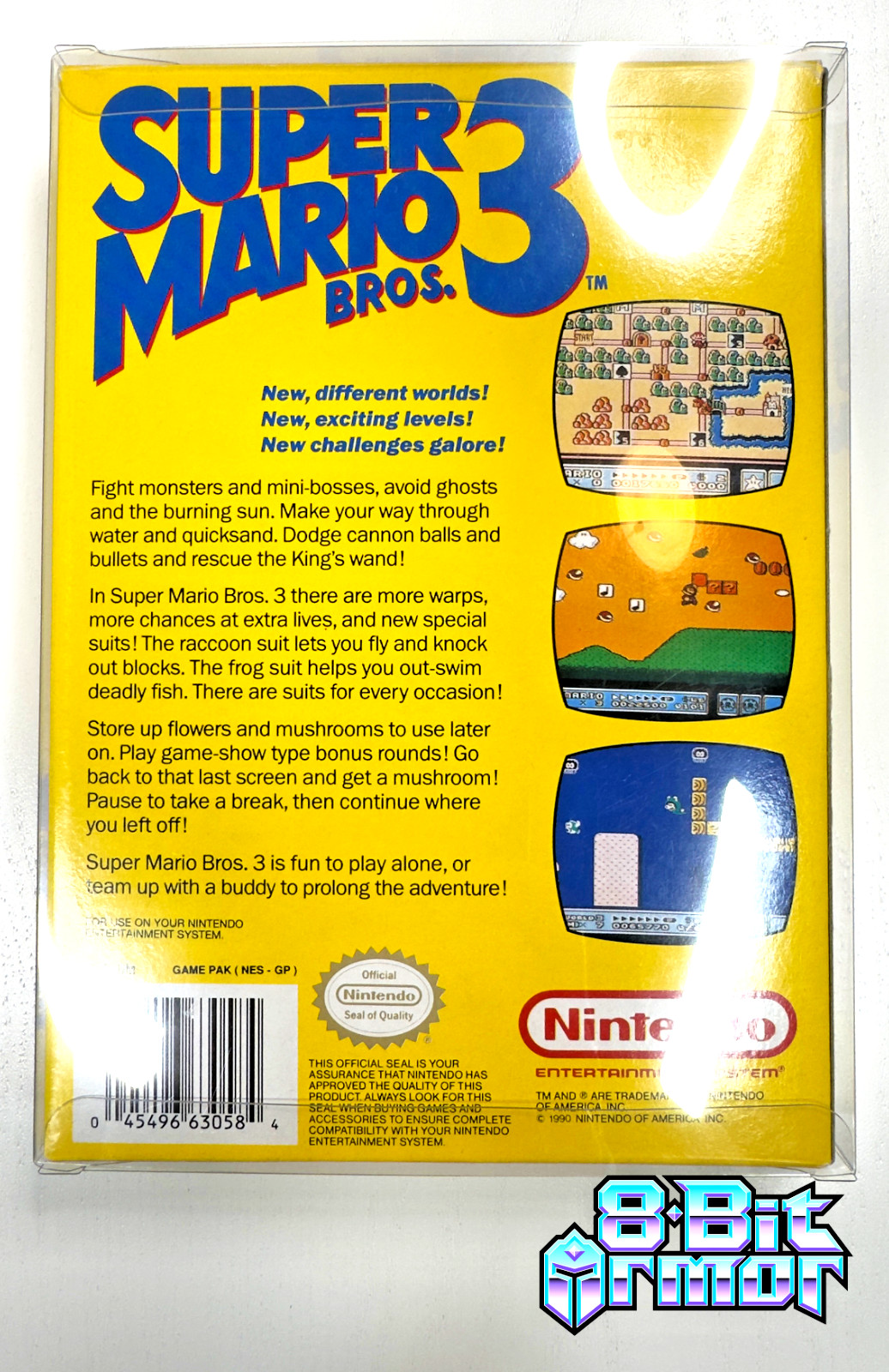 10 Box Protectors for NINTENDO NES Video Game Boxes! Clear Display Cases CIB New