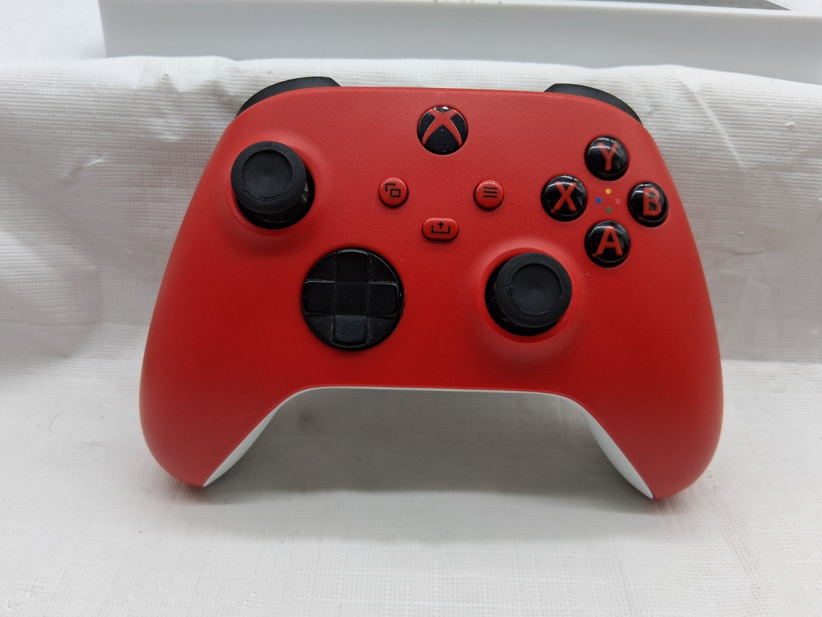 XBox Series X/S Wireless Remote Control Red Black OEM Cleaned Tested Works