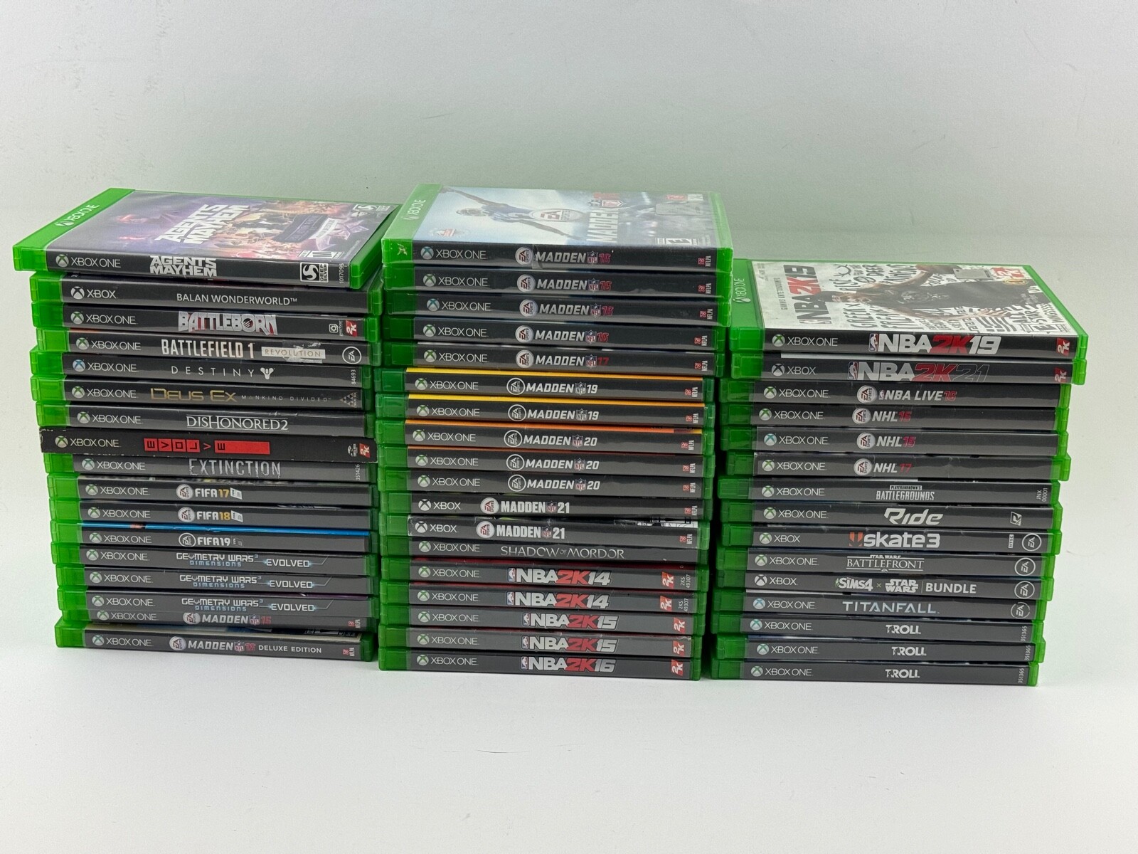 Microsoft Xbox One Game Lot With Cases You Pick & Choose Buy More! Save More!