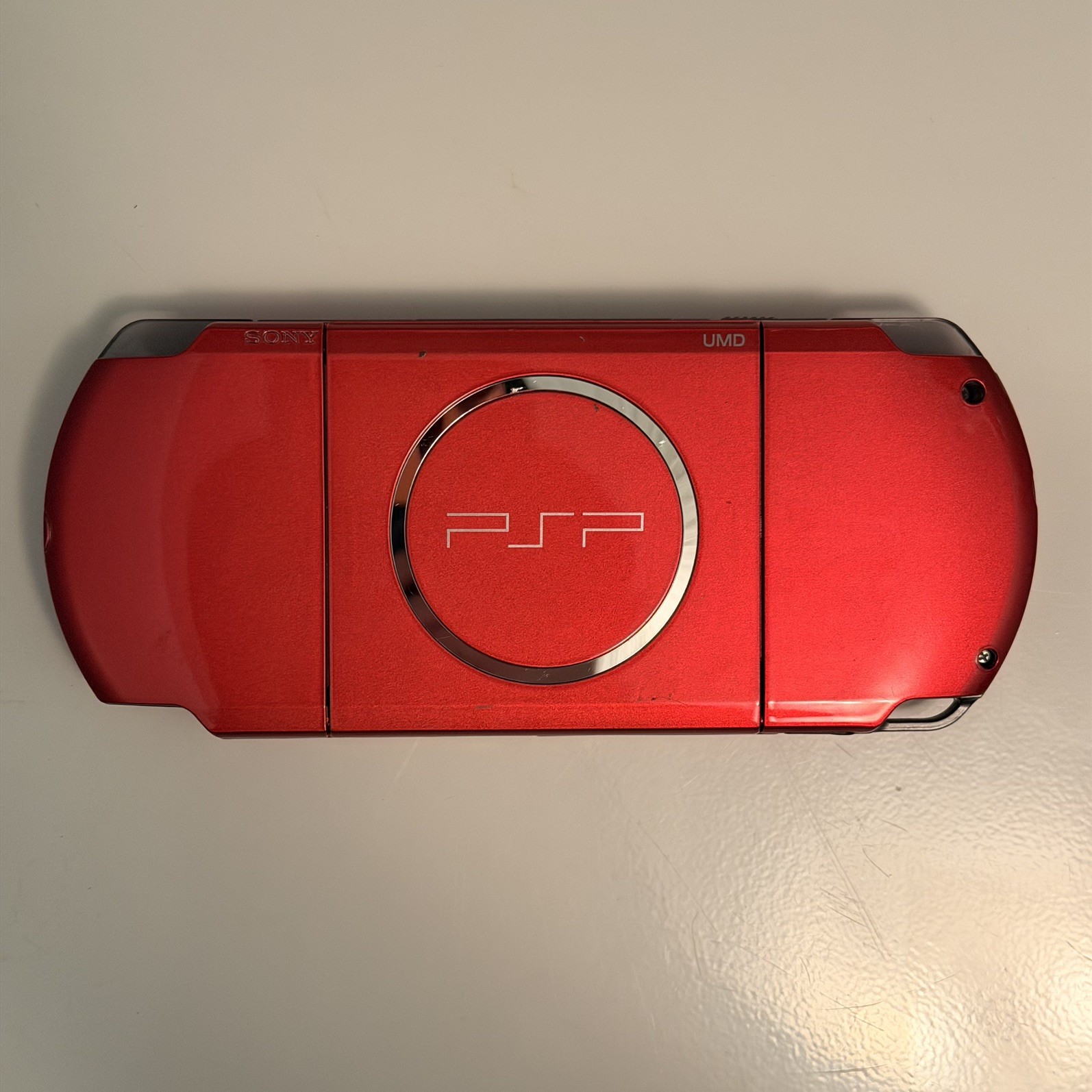 Sony PSP 3000 Radiant Red (Region Free) – Tested Working + New Battery & Storage