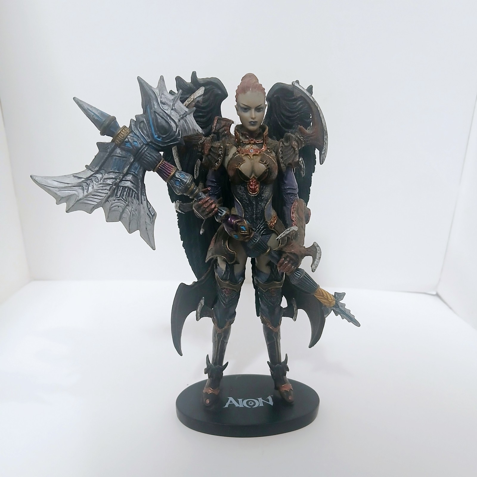 Avia Figure from Aion Limited Collectors Edition Winged Asmodian Daeva 6.25 Tall