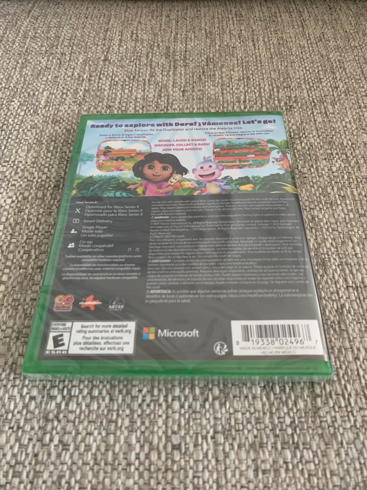 Dora Rainforest Rescue Xbox Series X Dora the Explorer Outright Games New
