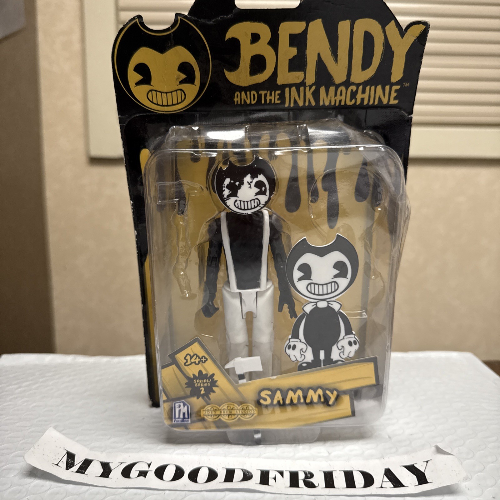 PhatMojo Bendy and the Ink Machine: Series 2-Sammy Action Figure NRFB, 2018- New