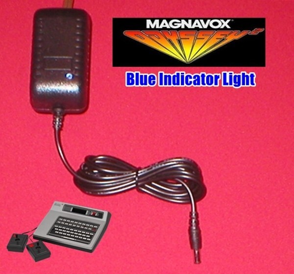 AC Adapter Power Supply Female Plug W/LED for Magnavox Odyssey 2 System NEW