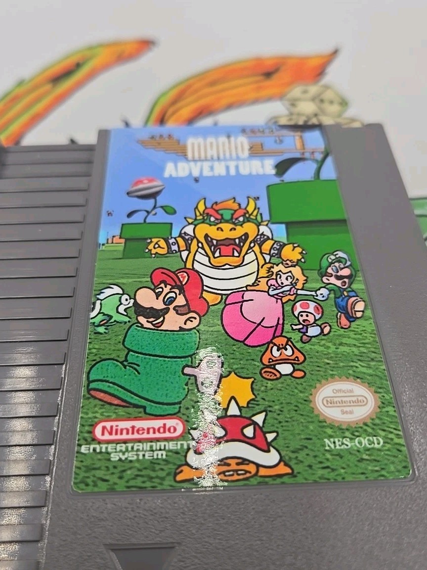 Mario Adventure Nintendo NES Game Super FUN NTSC-U/C (US/Canada) !!!!!!!!!!!!!!!