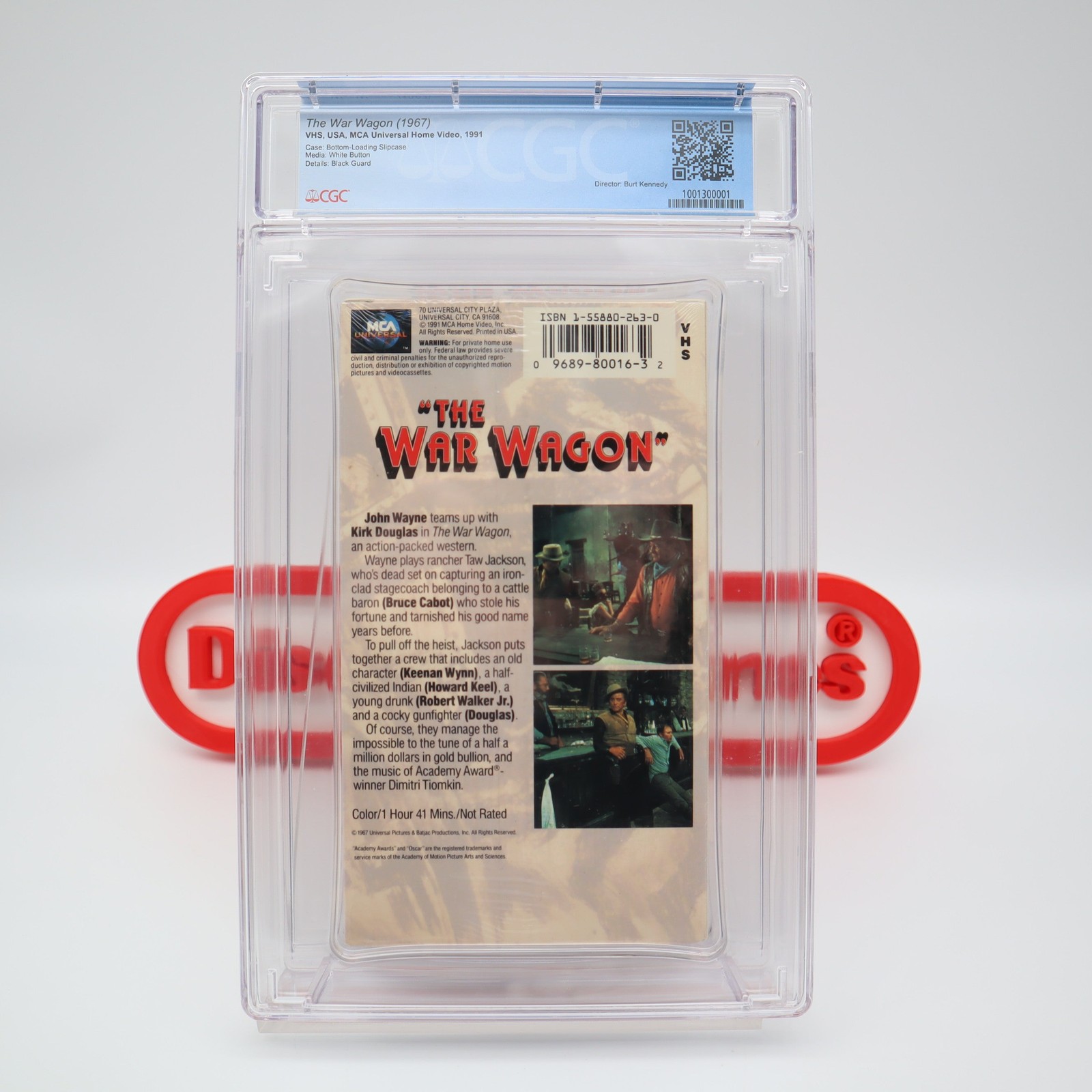 THE WAR WAGON – JOHN WAYNE – CGC GRADED 9.4 A+! NEW & Factory Sealed! (VHS)