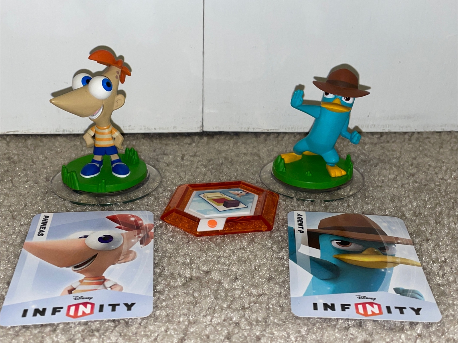 Disney Infinity Phineas and Ferb Agent P Perry Power Disc