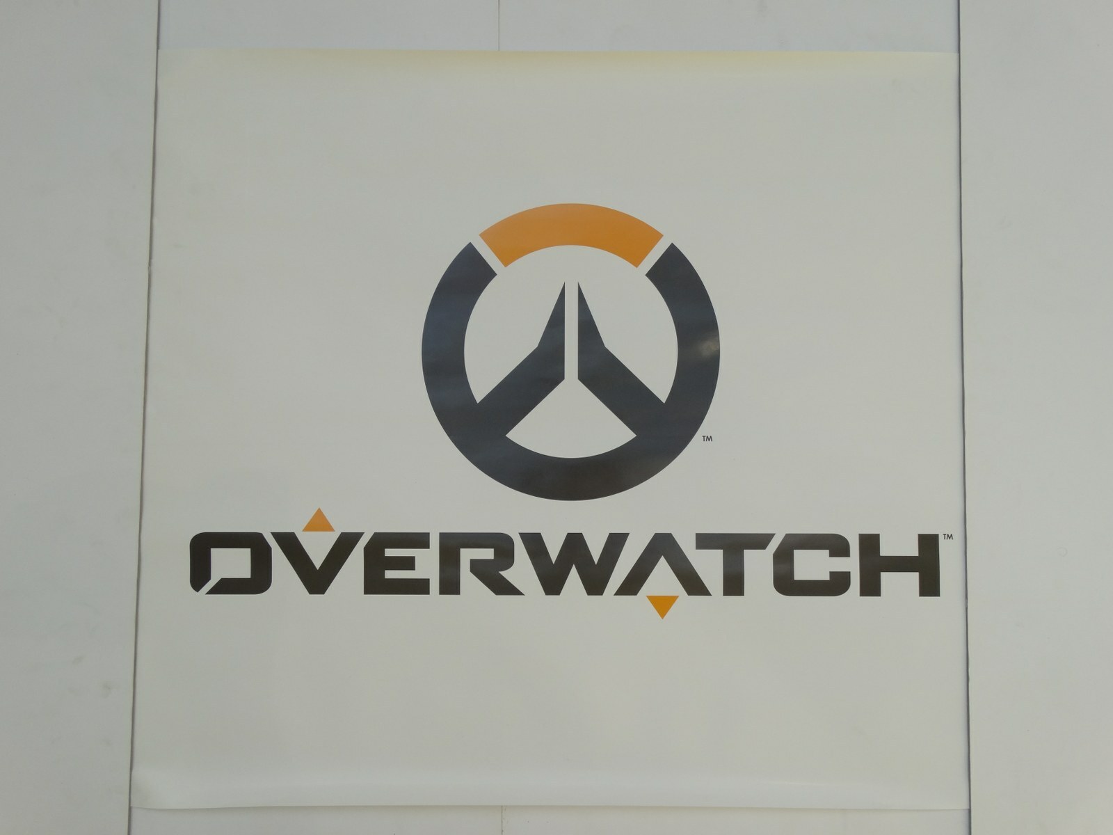 POSTER 70×80 cm OVERWATCH ADVERTISING ORIGINAL from OFFICIAL POSTER
