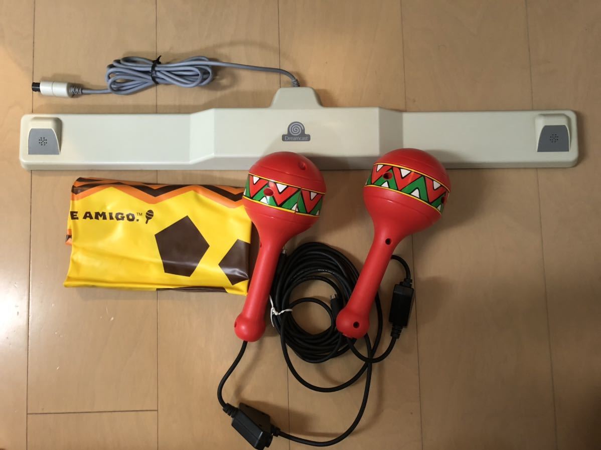 Samba De Amigo Maracas Controller HK-0378 For Sega Dreamcast Used Working
