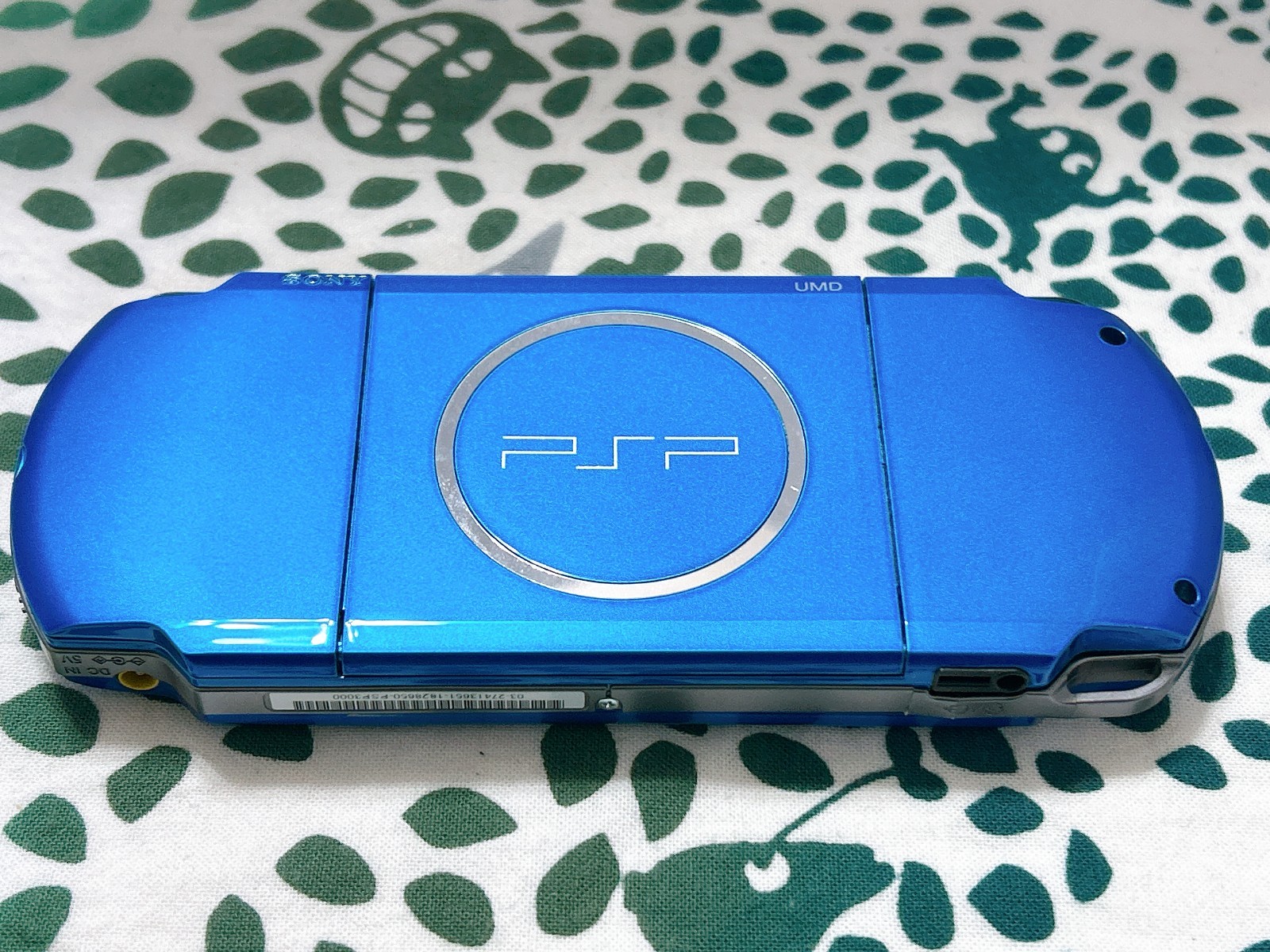 Sony PSP 3000 Console only Vibrant Blue Play Station Portable Japan JP Game Work