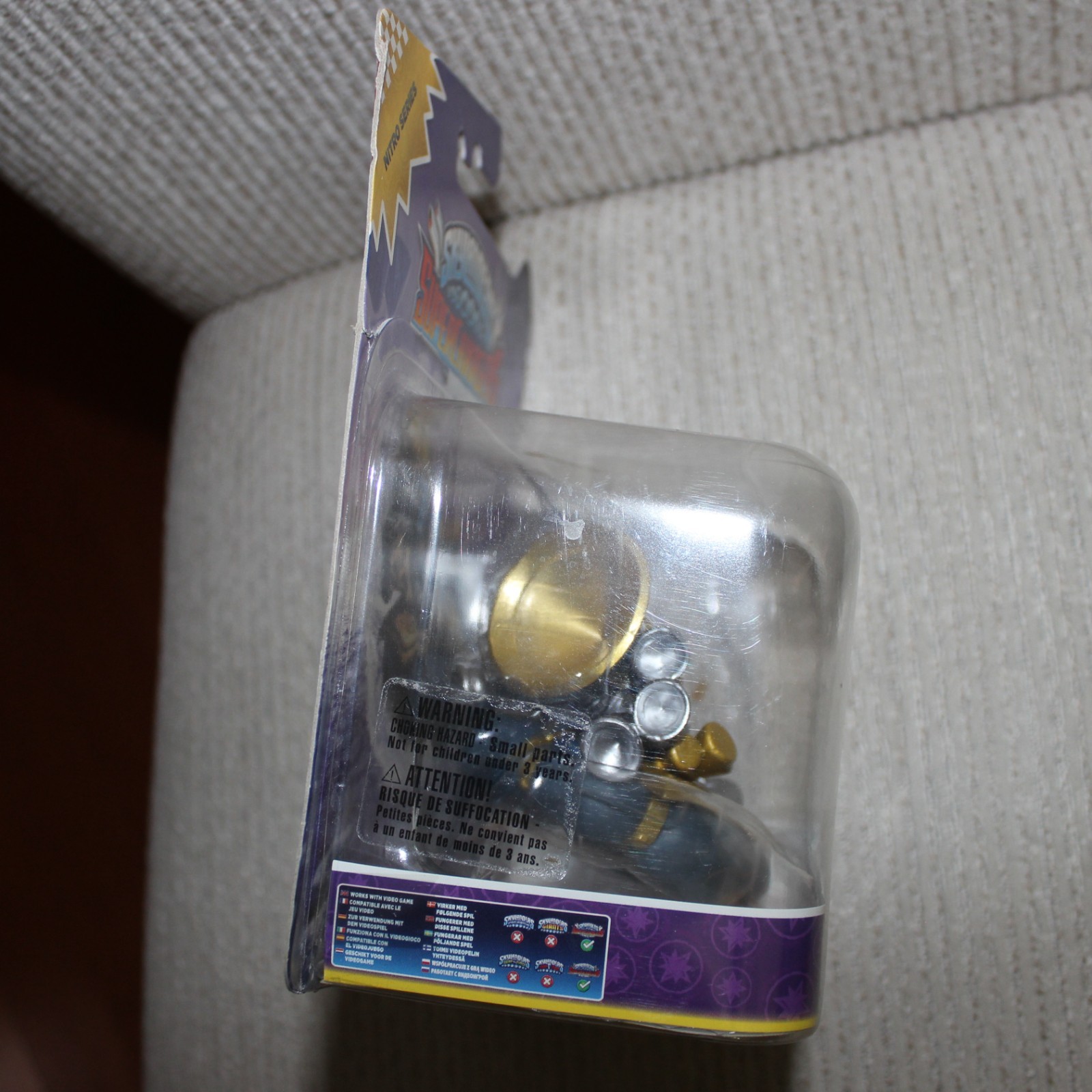 Skylanders Superchargers Nitro Soda Skimmer 2015 Magic Vehicle w/ Sticker Sheet