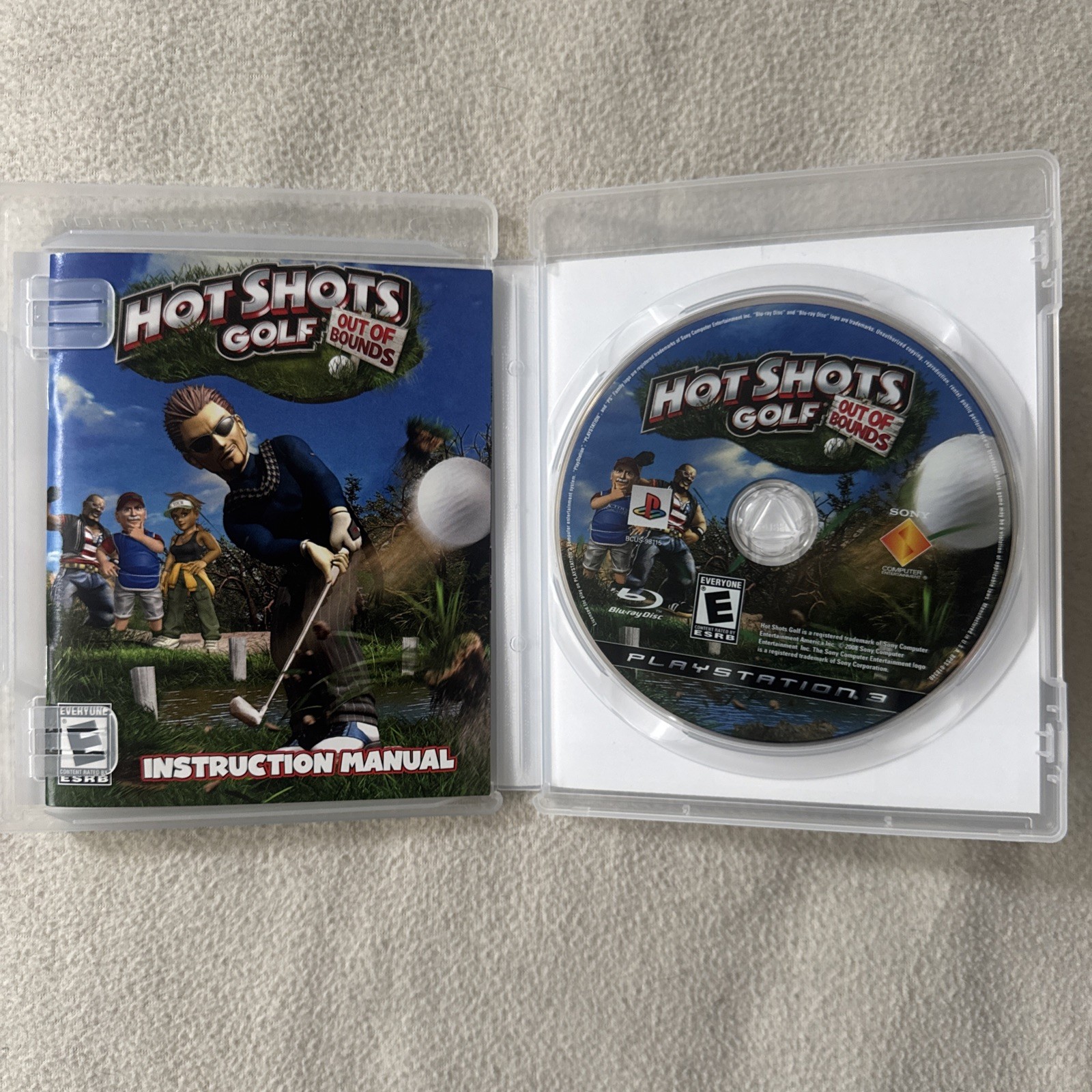 Hot Shots Golf: Out of Bounds (Sony PlayStation 3, 2008)