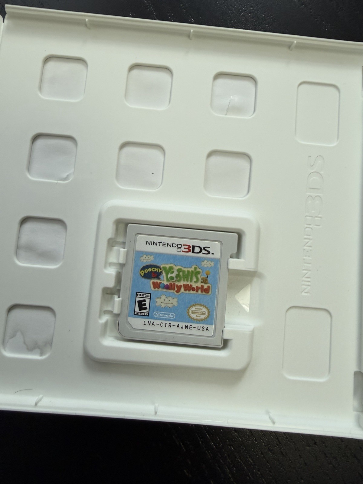 Poochy & Yoshi’s Woolly World (Nintendo 3DS, 2017) *Read*