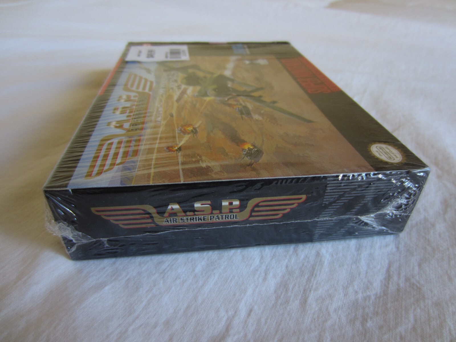 A.S.P. Air Strike Patrol (SNES) Super Nintendo CIB Complete + Poster 1995 SETA