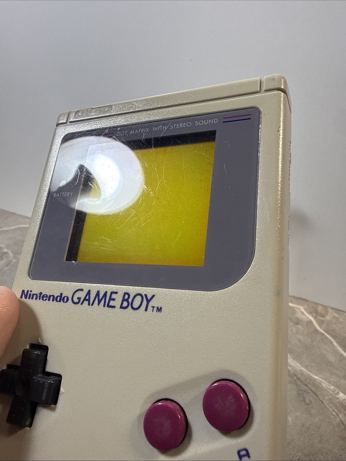 Original Nintendo Game Boy (DMG-01) – Powers On – CLEAN Battery Contacts Video