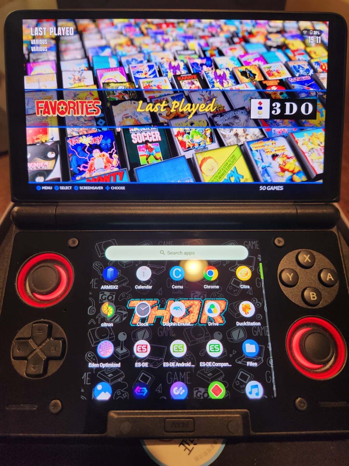AYN THOR MAX 16GB – 1TB w/ Carry Bag