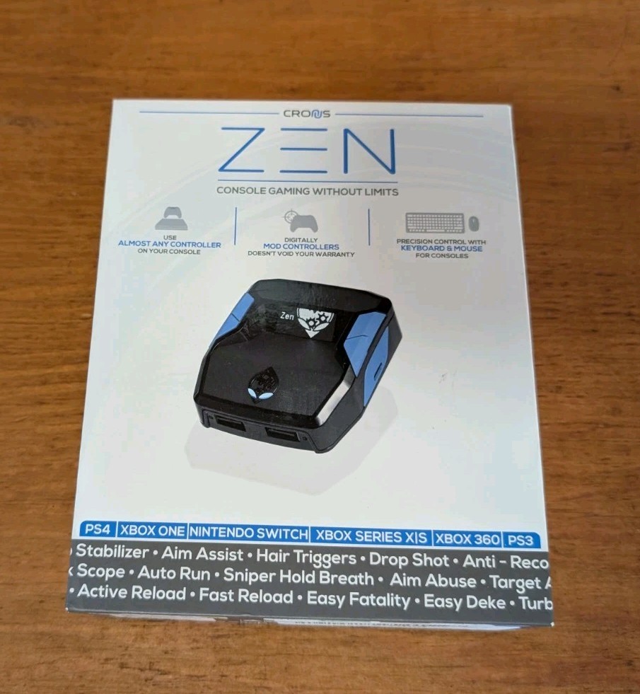 Cronus Zen Controller Emulator for Xbox Playstation Nintendo and PC New