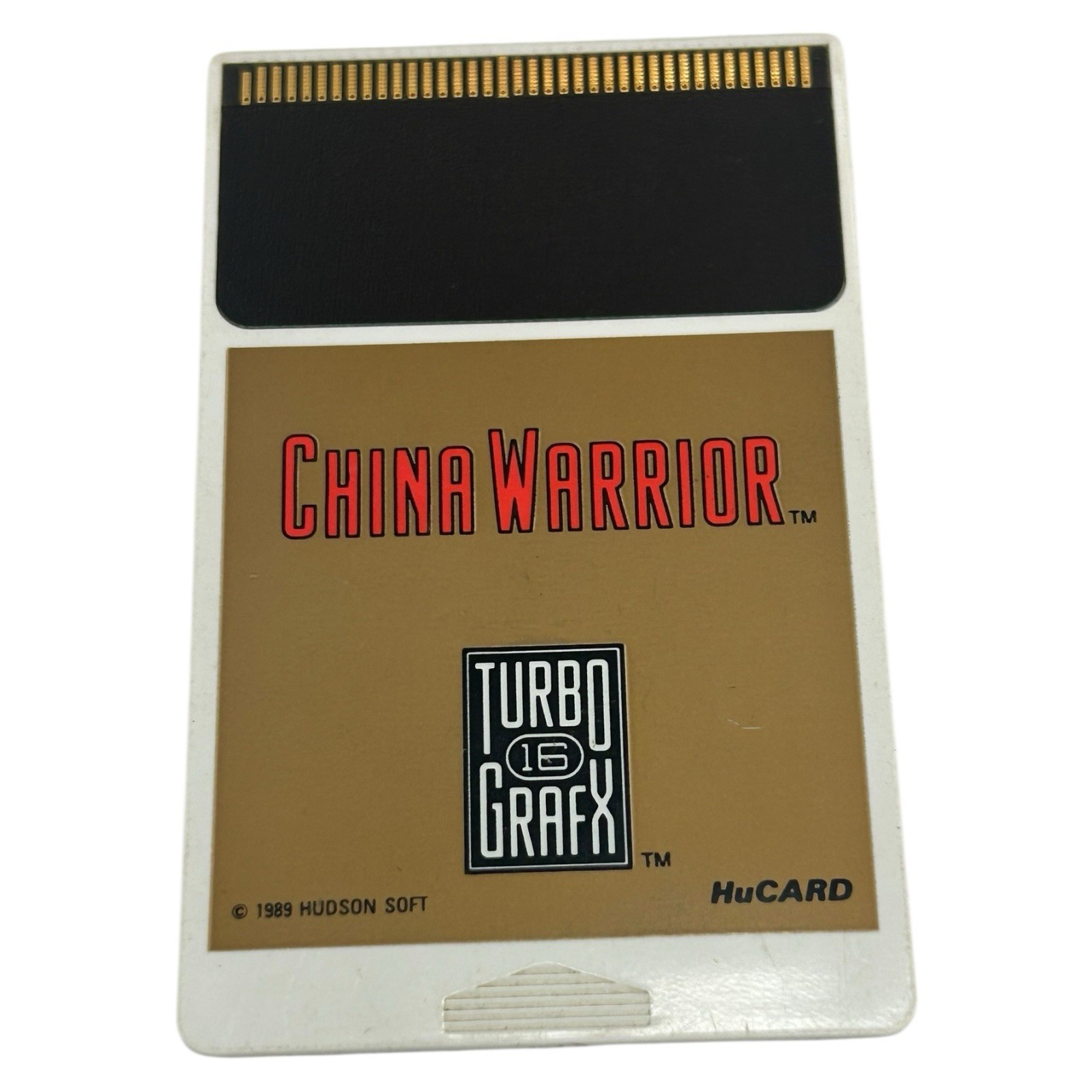 China Warrior (TurboGrafx-16, 1989) TG16 CIB Complete w/ Manual Tested