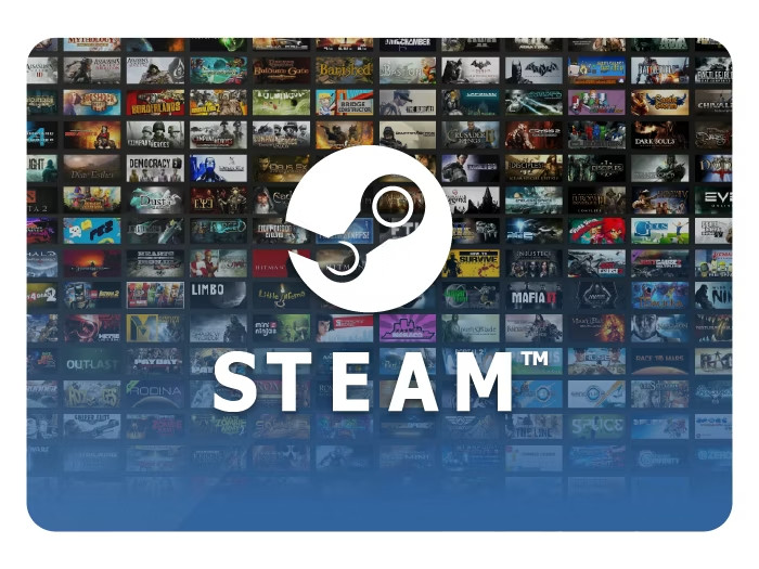 Valve – Steam Wallet Prepaid Card (40$)
