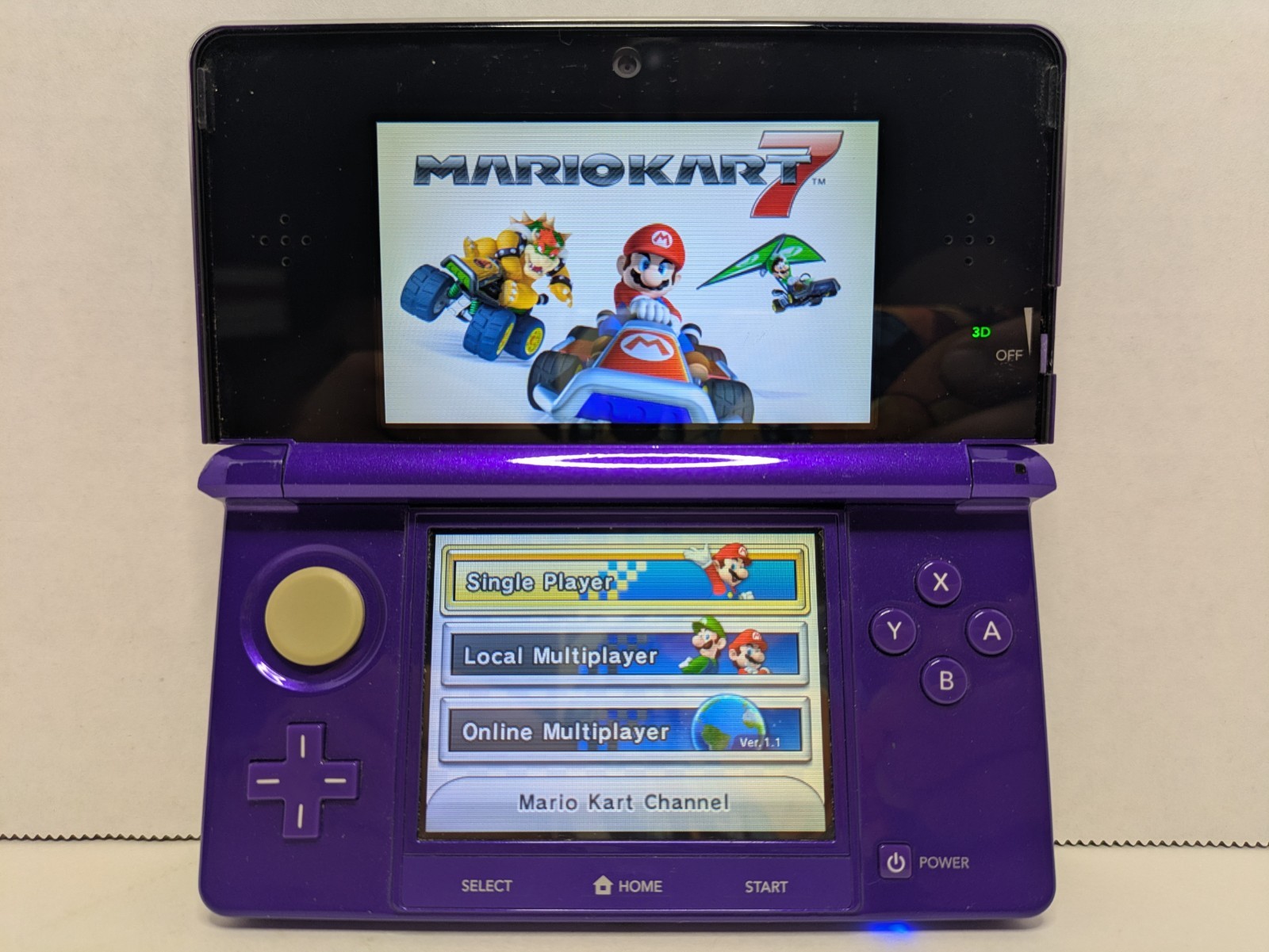 Mario Kart 7 (Nintendo 3DS, 2011) Authentic Tested Working