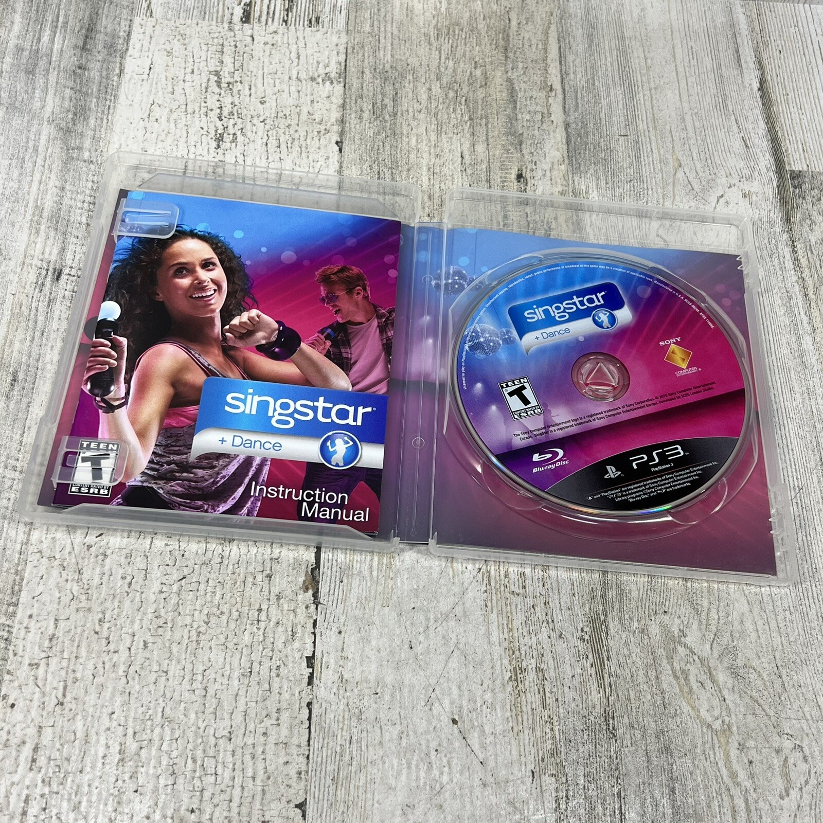 SingStar Dance & Everybody Dance (Sony PlayStation 3, 2010) PS3