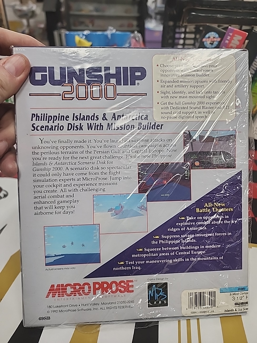 Gunship 2000 Philippine Island And Articica Scenerio BuilderPc Game T-20