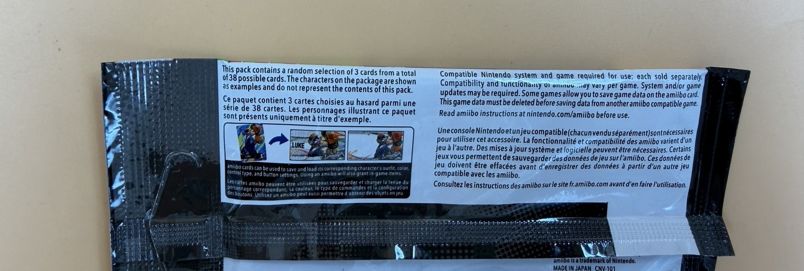 Nintendo Street Fighter 6 amiibo Series 2 Booster Pack – 3 Cards Per Pack | NEW