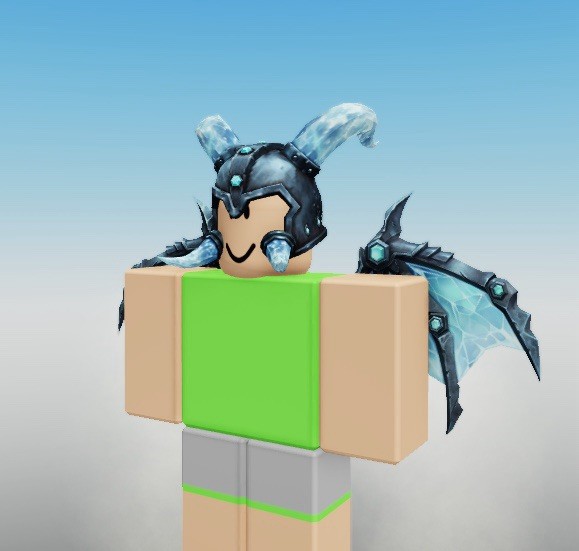 Roblox Ice Wyrm’s Wings & Helm Toy Code| 10$ Balance | Sent Thru Messages