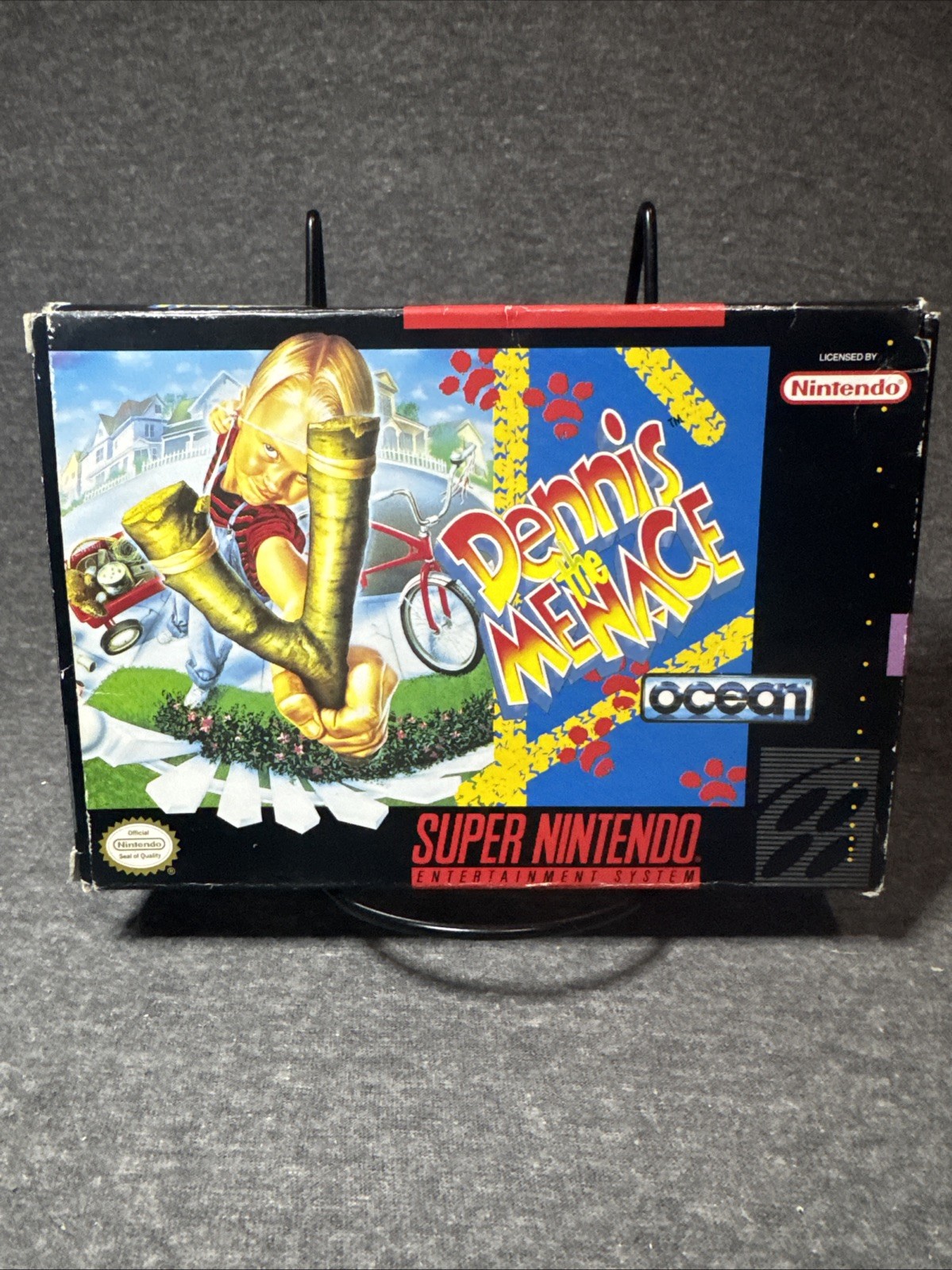 Dennis The Menace Super Nintendo Entertainment System SNES CIB 5
