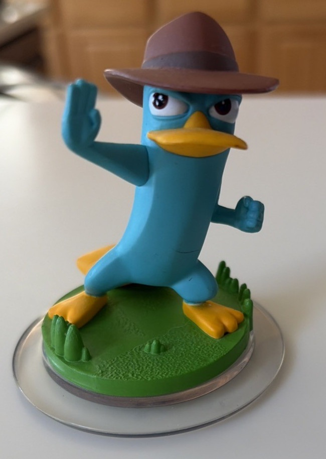 Disney Infinity Agent P Parry Platypus (Phineas and Ferb)