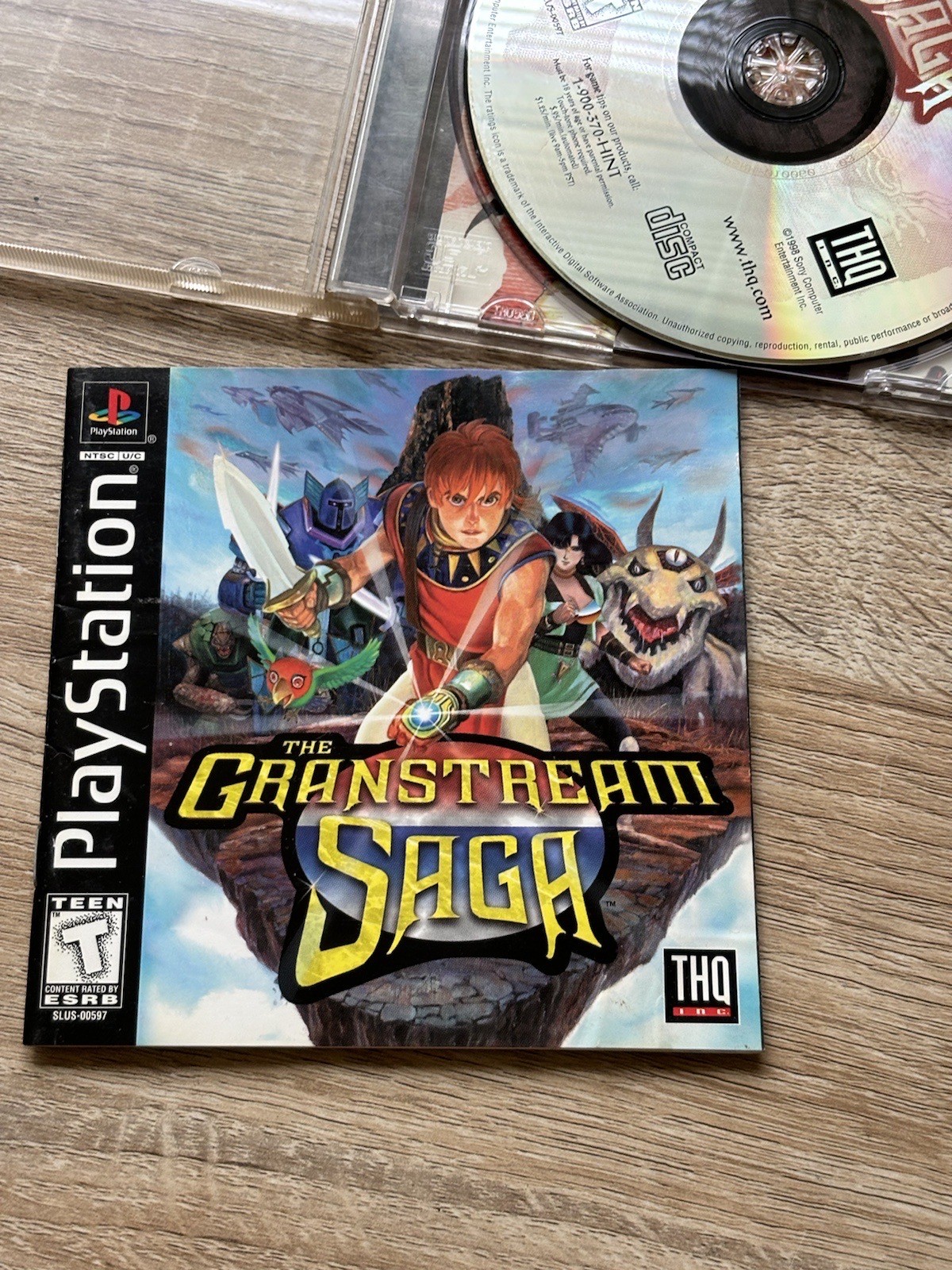 Granstream Saga (Sony PlayStation 1, 1998) CIB