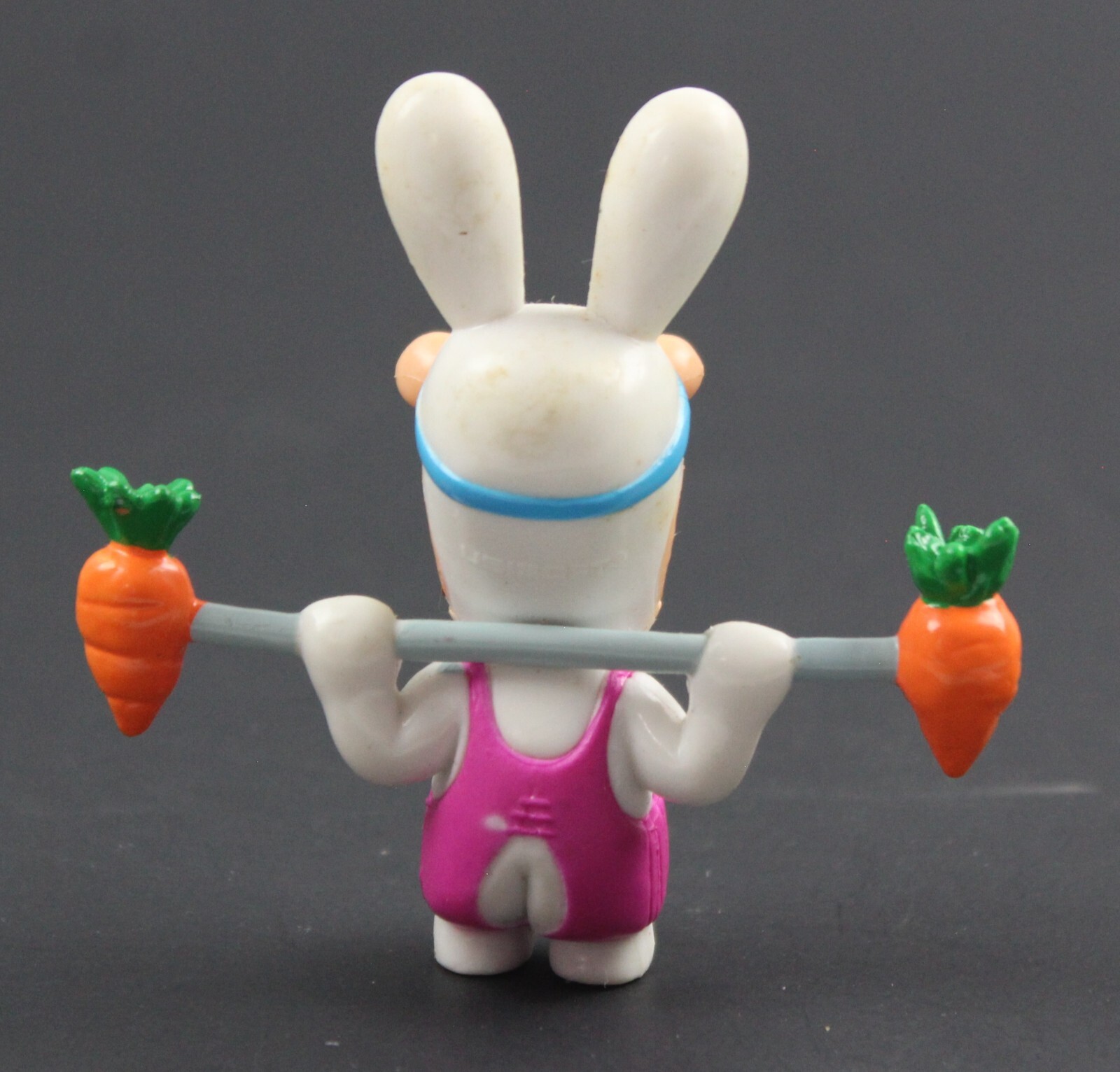 2000s RAVING RABBIDS PVC Figure 2.5″ (6.5 cm)Original Ubisoft Video Game Item #2