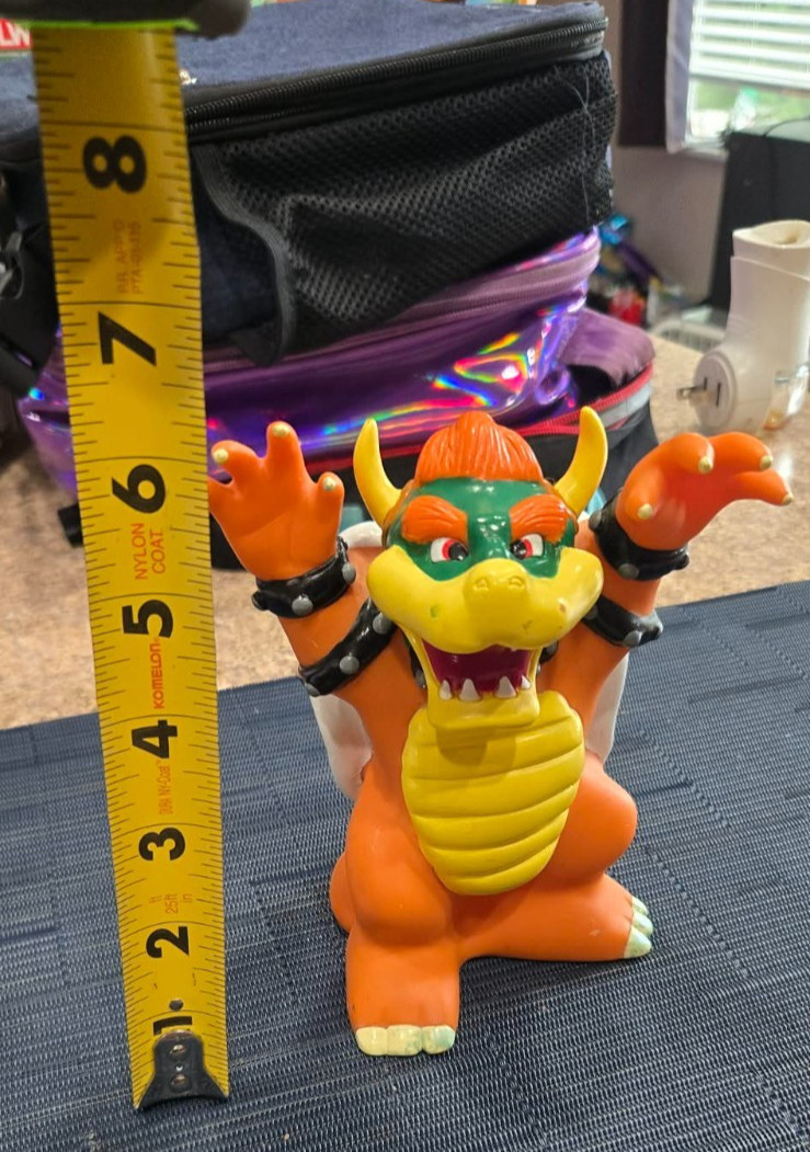 Bowser Nintendo Power Mail Away Figure RARE