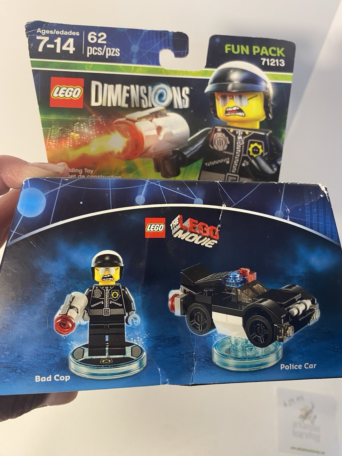 LEGO Dimensions 71213 Bad Cop Fun Pack NEW Sealed Retired Box Worn.